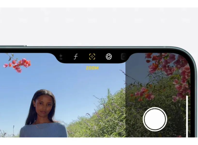 iPhone16有相機控制鈕,可以調整曝光、景深、變焦